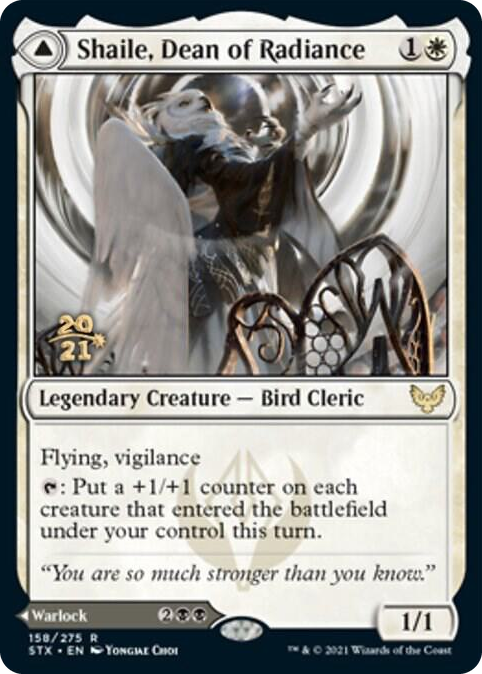 Shaile, Dean of Radiance #158 R - Prerelease Cards Pokemon card