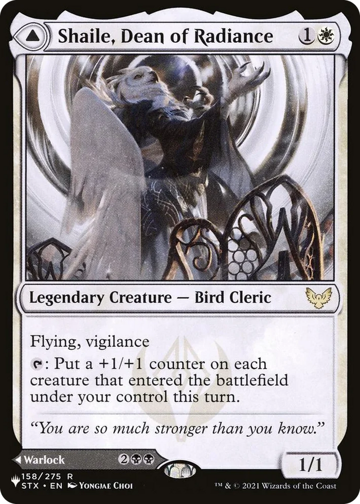 0158 Shaile, Dean of Radiance R The List Reprints