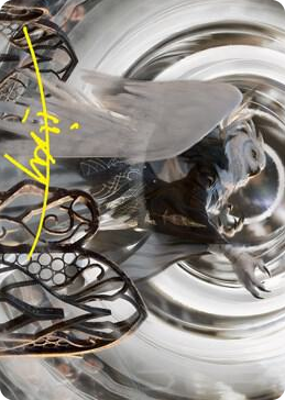 0055 Shaile, Dean of Radiance Art Card (Gold-Stamped Signature) S Art Series: Strixhaven