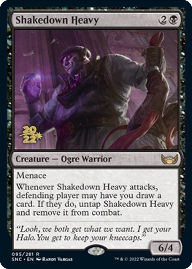 0095 Shakedown Heavy R Prerelease Cards