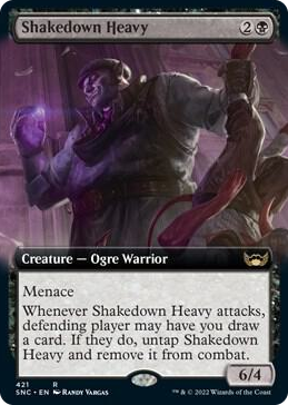 0421 Shakedown Heavy (Extended Art) R Streets of New Capenna