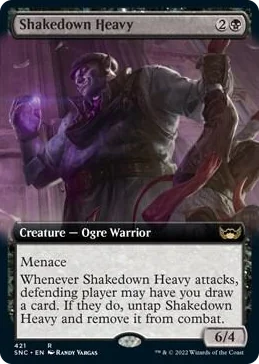 0421 Shakedown Heavy (Extended Art) R Streets of New Capenna