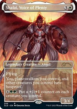 0244 Shalai, Voice of Plenty R Secret Lair Drop Series
