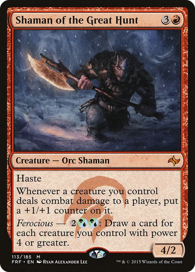 0113 Shaman of the Great Hunt M Fate Reforged