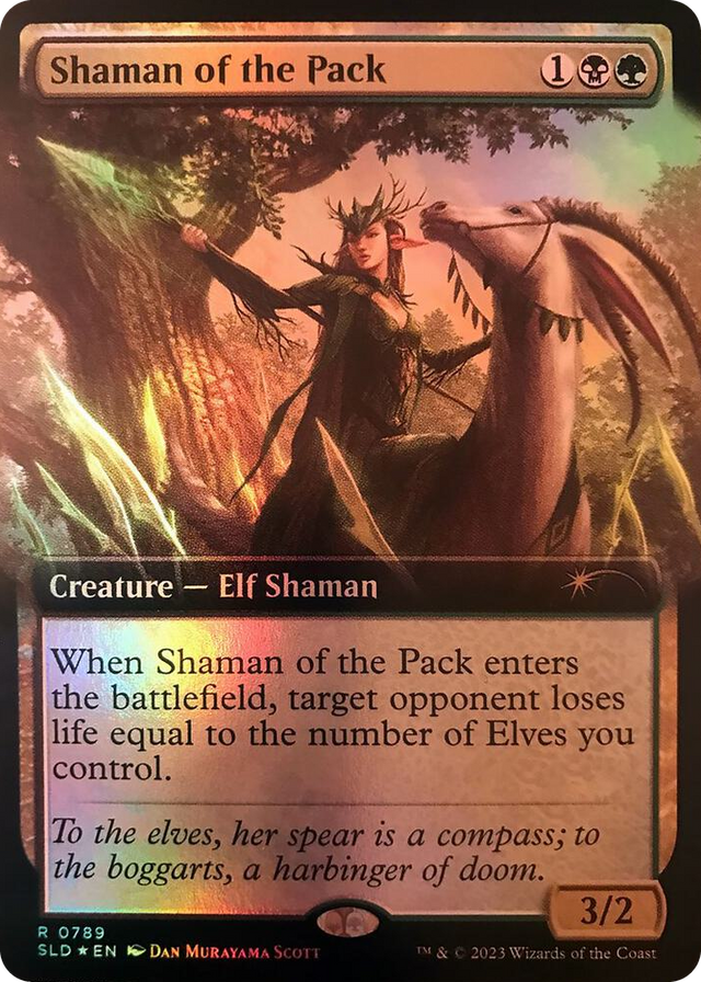 0789 Shaman of the Pack (Extended Art) R Secret Lair Drop Series