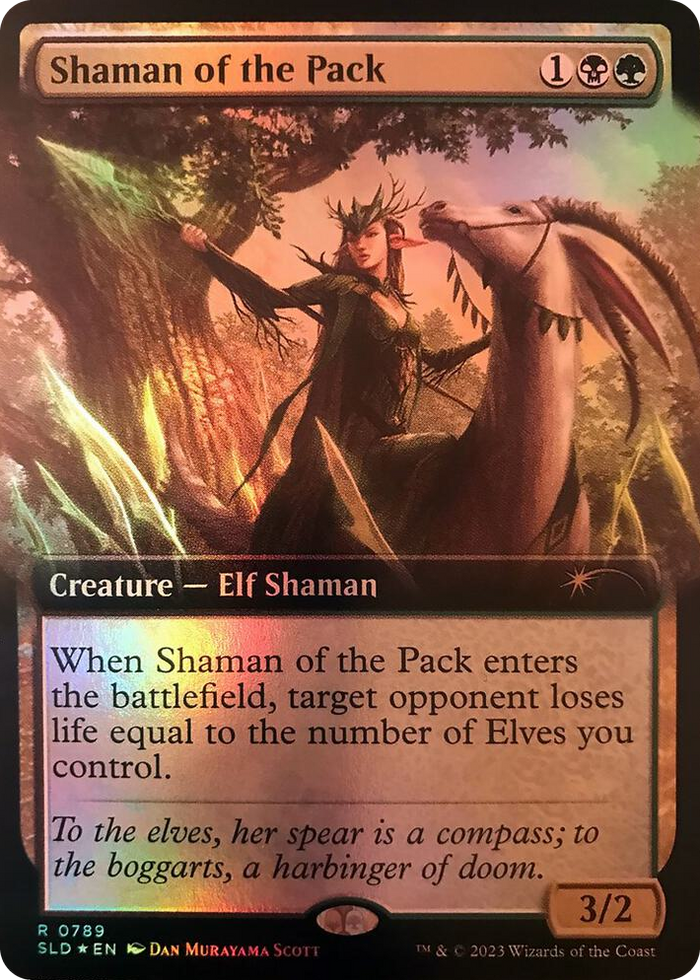 Shaman of the Pack (Extended Art) #789 R - Secret Lair Drop Series Pokemon card