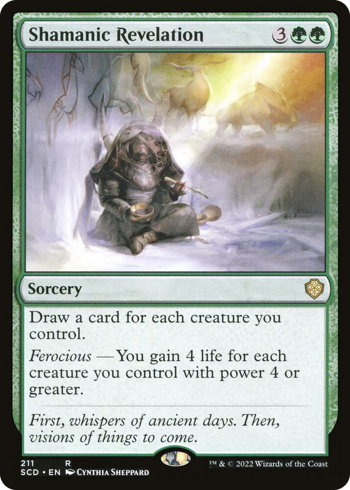 Shamanic Revelation #211 R - Starter Commander Decks Pokemon card