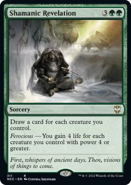 0311 Shamanic Revelation R Commander: Streets of New Capenna