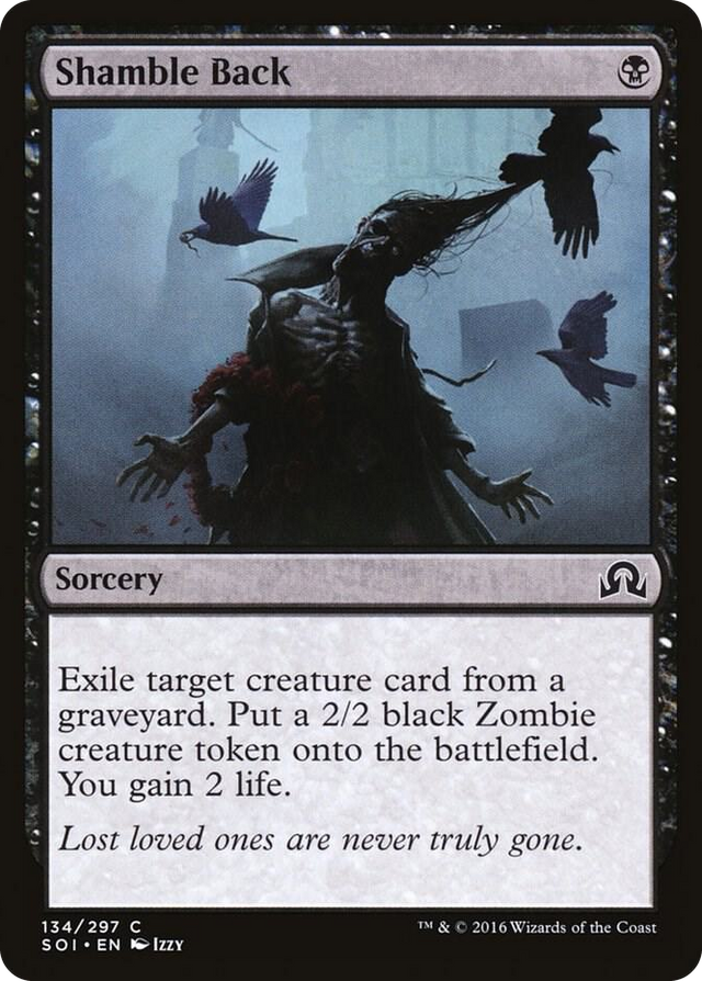 0134 Shamble Back C Shadows over Innistrad