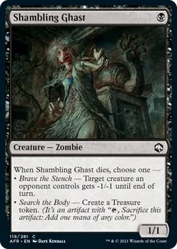 0119 Shambling Ghast C Adventures in the Forgotten Realms