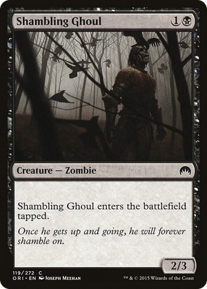 0119 Shambling Ghoul C Magic Origins