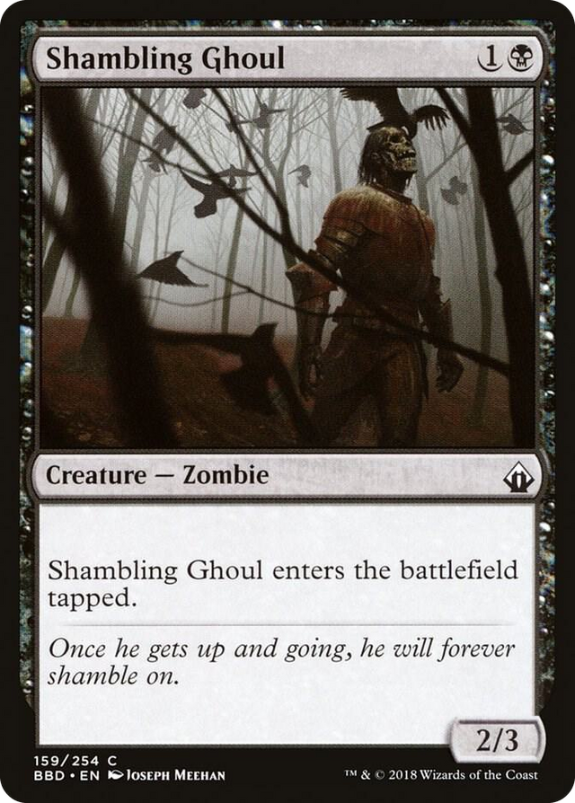 0159 Shambling Ghoul C Battlebond
