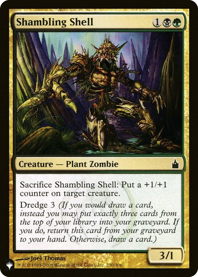 0230 Shambling Shell C The List Reprints