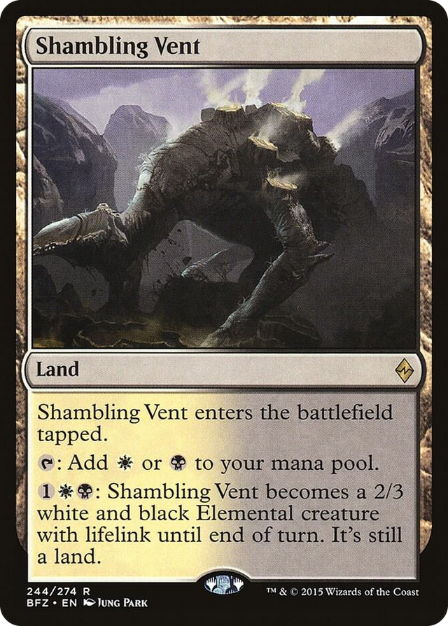 0244 Shambling Vent R Battle for Zendikar