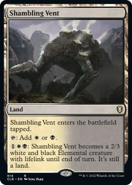 0914 Shambling Vent R Commander Legends: Battle for Baldur's Gate