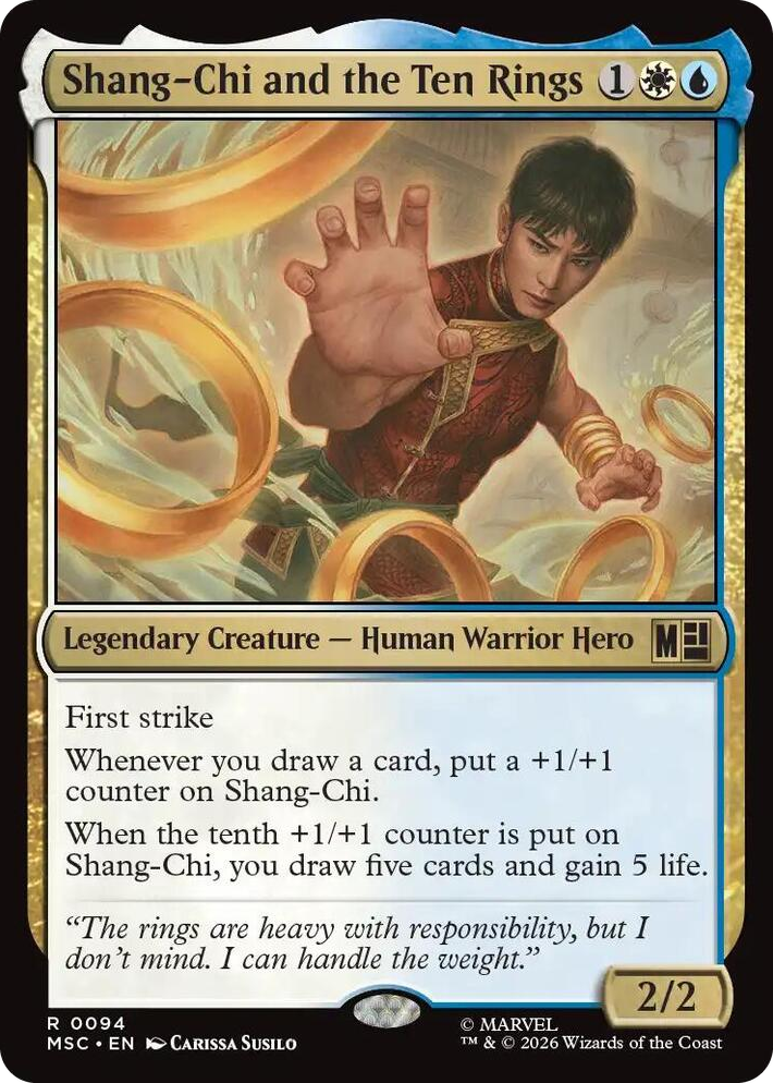 0094 Shang-Chi and the Ten Rings R Commander: Marvel Super Heroes