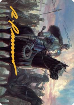 0054 Shanid, Sleepers' Scourge Art Card (Gold-Stamped Signature) S Art Series: Dominaria United