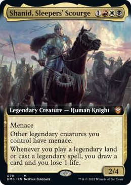 0079 Shanid, Sleepers' Scourge (Extended Art) M Commander: Dominaria United