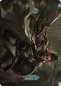 0055 Shanna, Purifying Blade Art Card (55/81) S Art Series: Dominaria United