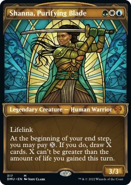 0317 Shanna, Purifying Blade (Showcase) M Dominaria United