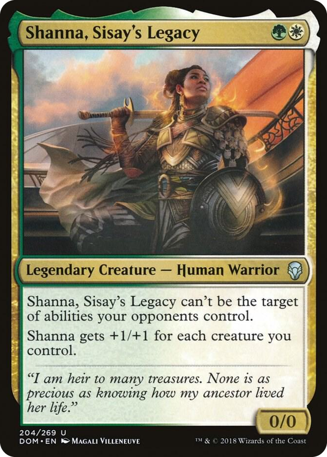 0204 Shanna, Sisay's Legacy U Dominaria