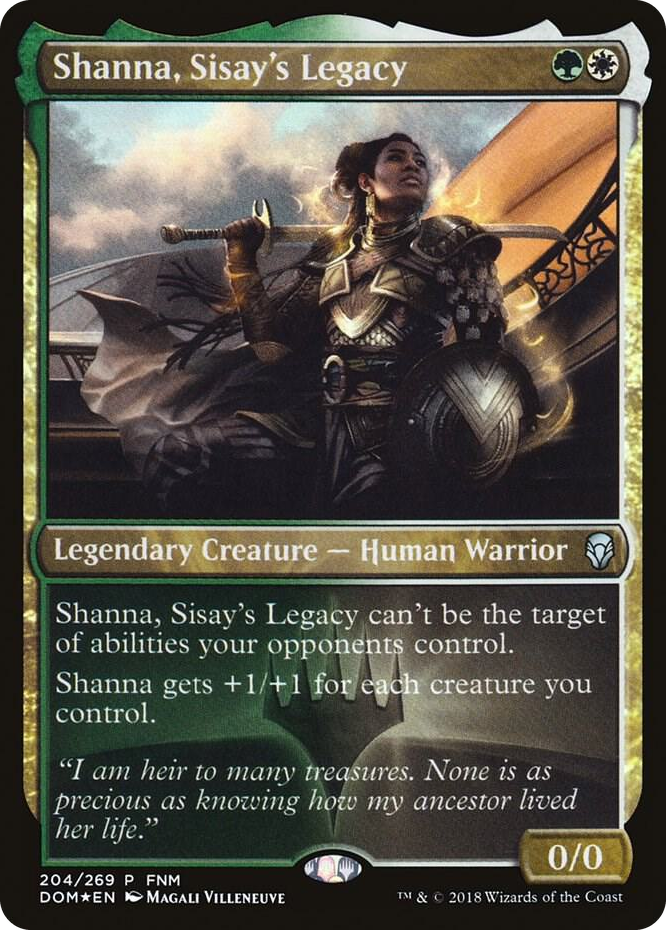 Shanna, Sisay's Legacy #204 P - FNM Promos Pokemon card