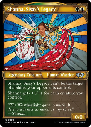 0189 Shanna, Sisay's Legacy (Halo Foil) U March of the Machine: Multiverse Legends