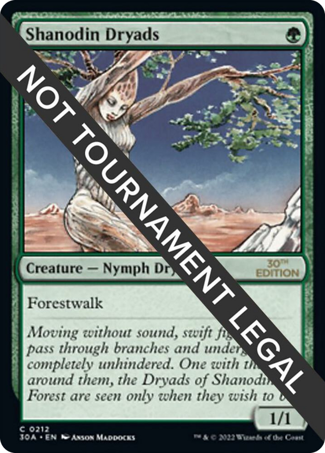 0212 Shanodin Dryads C 30th Anniversary Edition