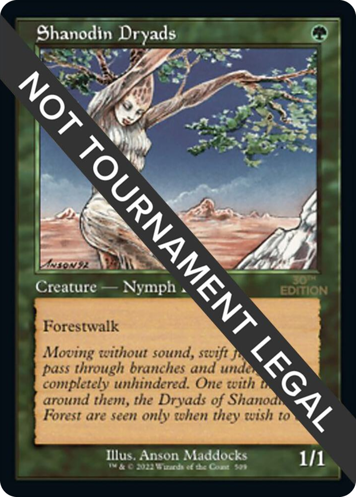 0509 Shanodin Dryads (Retro Frame) C 30th Anniversary Edition