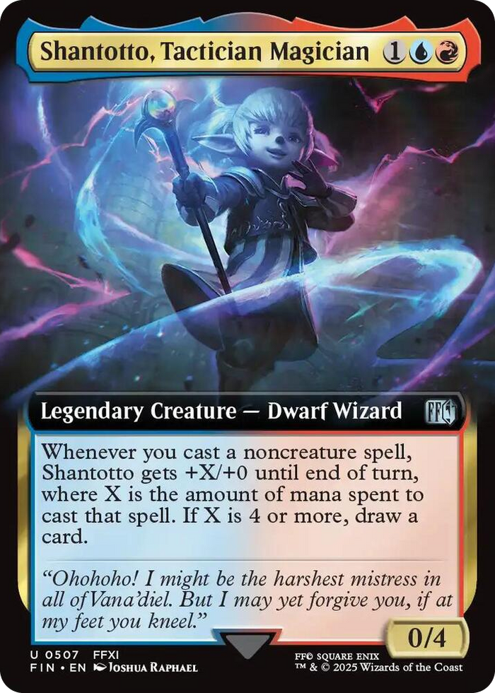 Shantotto, Tactician Magician (Extended Art) #507 U - FINAL FANTASY Pokemon card