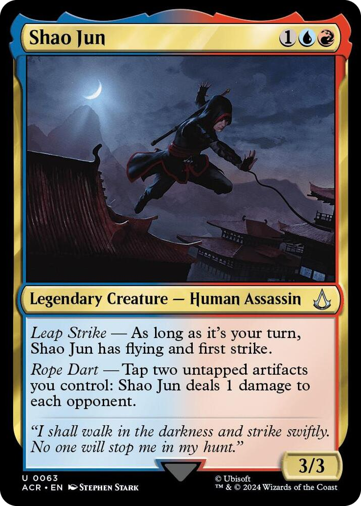 0063 Shao Jun U Universes Beyond: Assassin's Creed
