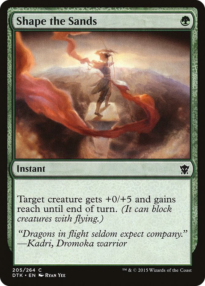 0205 Shape the Sands C Dragons of Tarkir