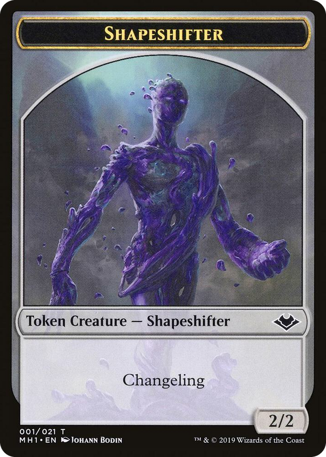 0001 Shapeshifter // Myr Double-Sided Token T Modern Horizons