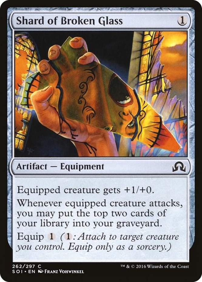 Shard of Broken Glass #262 C - Shadows over Innistrad Pokemon card