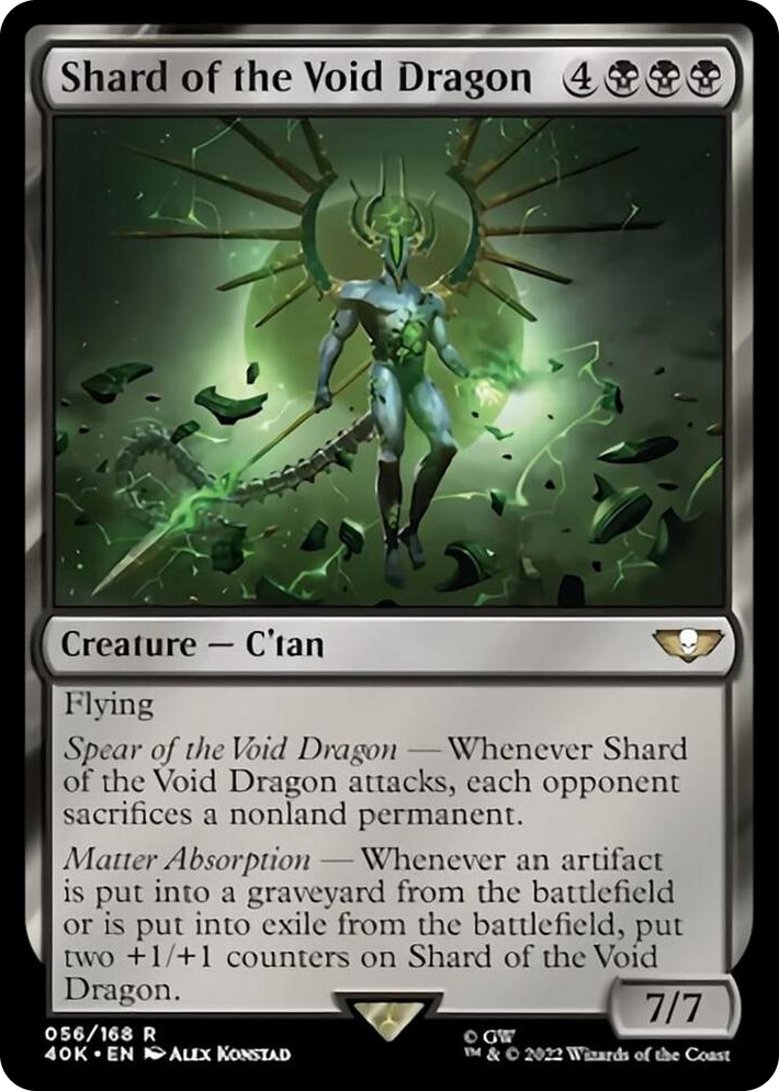 0056 Shard of the Void Dragon R Universes Beyond: Warhammer 40,000