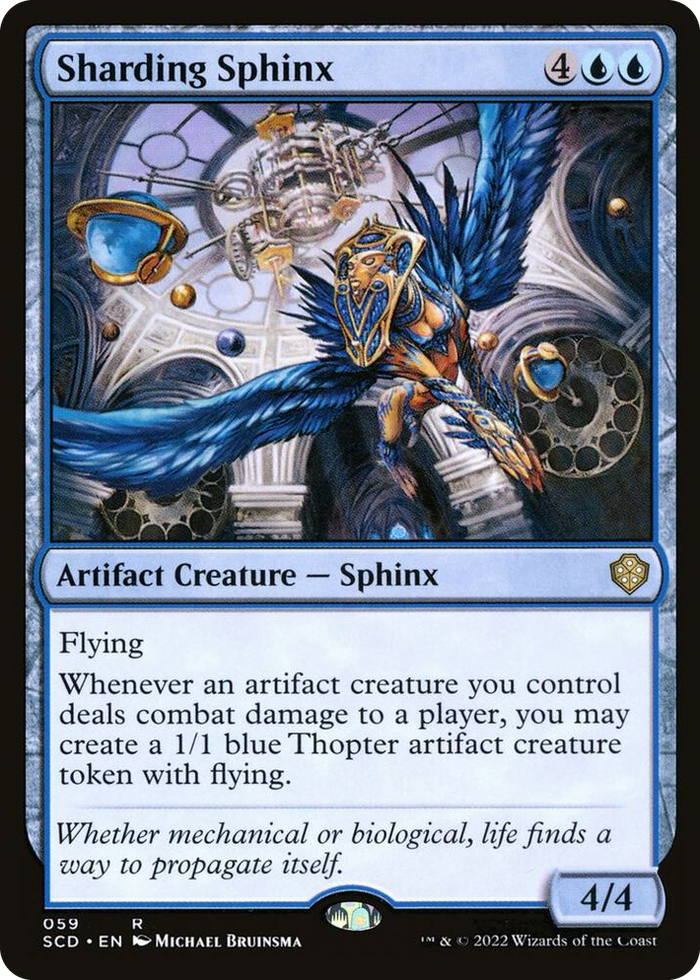 Sharding Sphinx #59 R - Starter Commander Decks Pokemon card