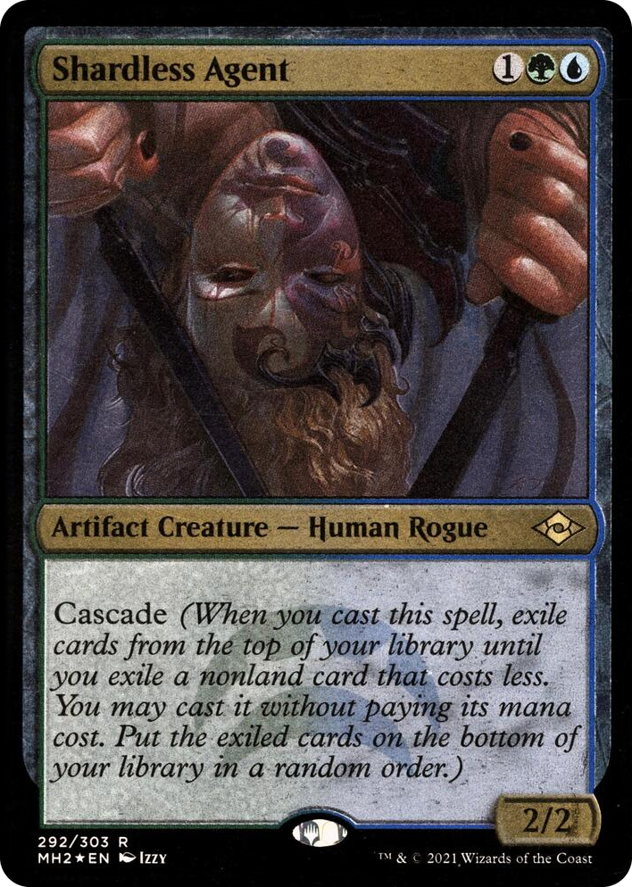 0292 Shardless Agent (Foil Etched) R Modern Horizons 2