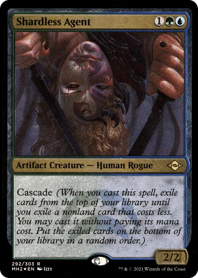 0292 Shardless Agent (Foil Etched) R Modern Horizons 2