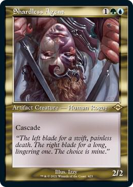 0423 Shardless Agent (Retro Frame) (Foil Etched) R Modern Horizons 2