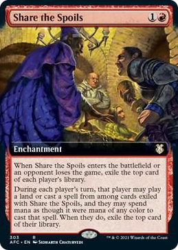 0303 Share the Spoils (Extended Art) R Commander: Adventures in the Forgotten Realms