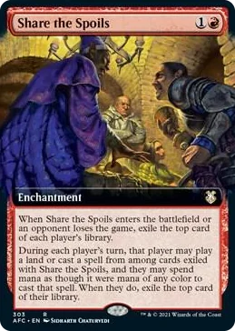 0303 Share the Spoils (Extended Art) R Commander: Adventures in the Forgotten Realms