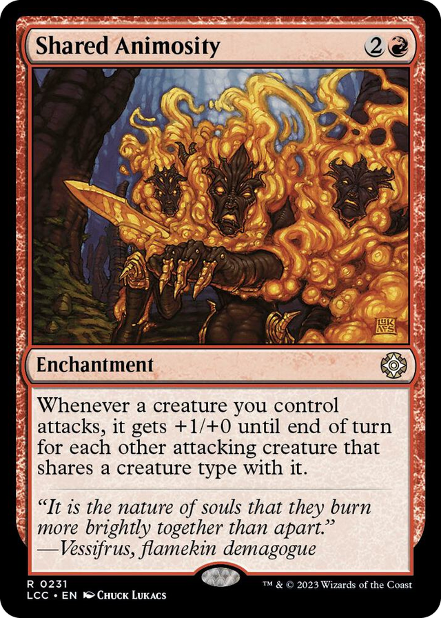0231 Shared Animosity R Commander: The Lost Caverns of Ixalan