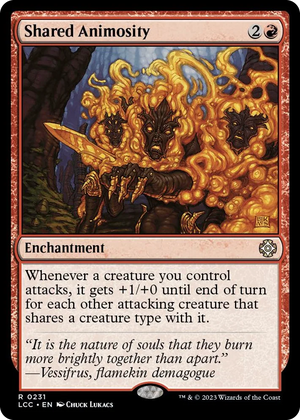 0231 Shared Animosity R Commander: The Lost Caverns of Ixalan
