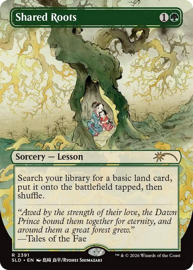 2391 Shared Roots R Secret Lair Drop Series