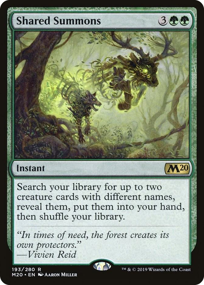 0193 Shared Summons R Core Set 2020