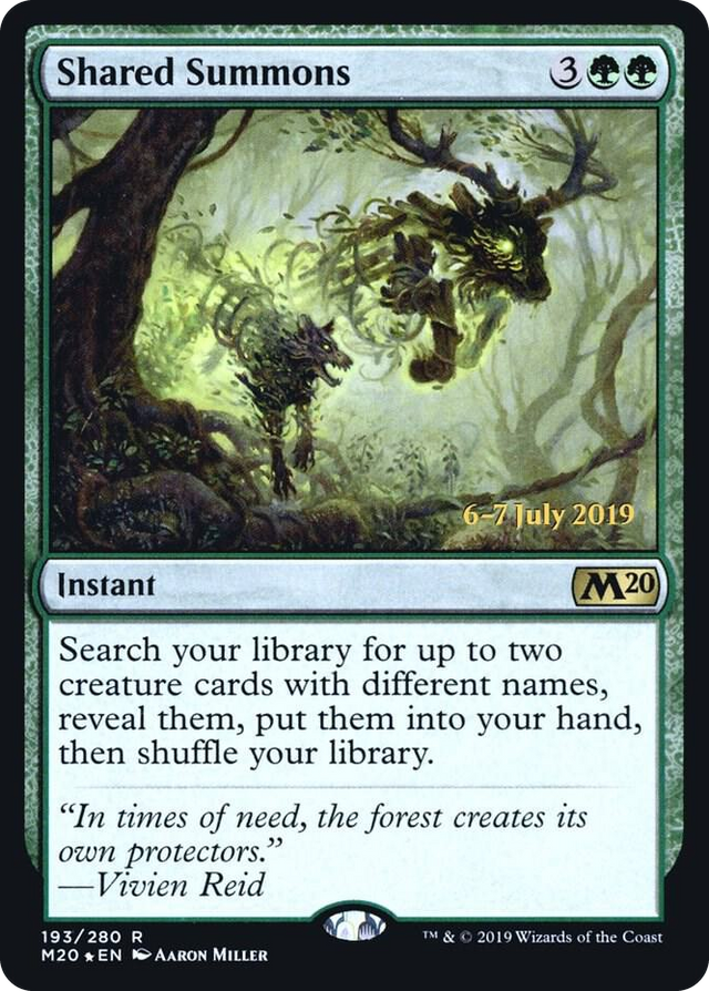 0193 Shared Summons R Prerelease Cards