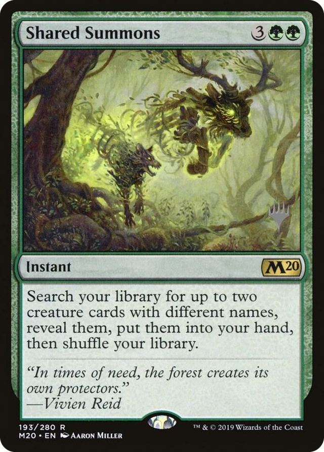 0193 Shared Summons R Promo Pack: Core Set 2020