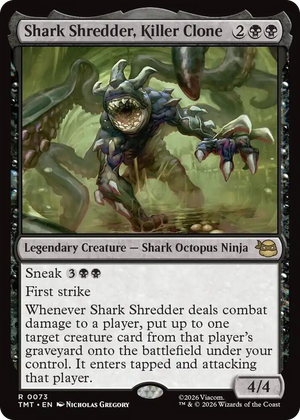 0073 Shark Shredder, Killer Clone R Teenage Mutant Ninja Turtles