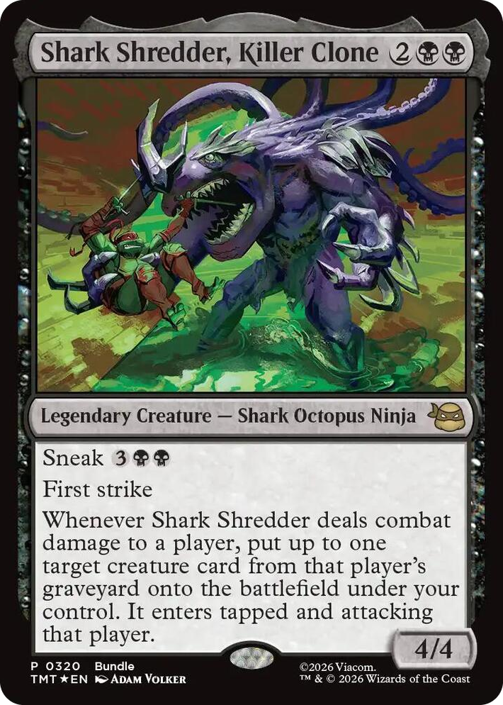 0320 Shark Shredder, Killer Clone P Unique and Miscellaneous Promos