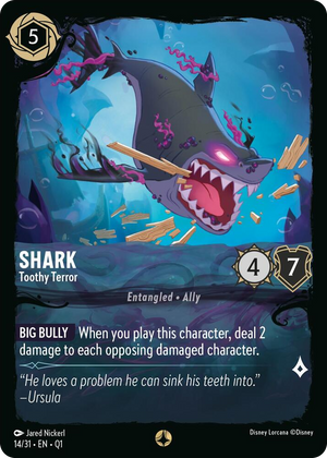 0014 Shark - Toothy Terror None Illumineer's Quest: Deep Trouble
